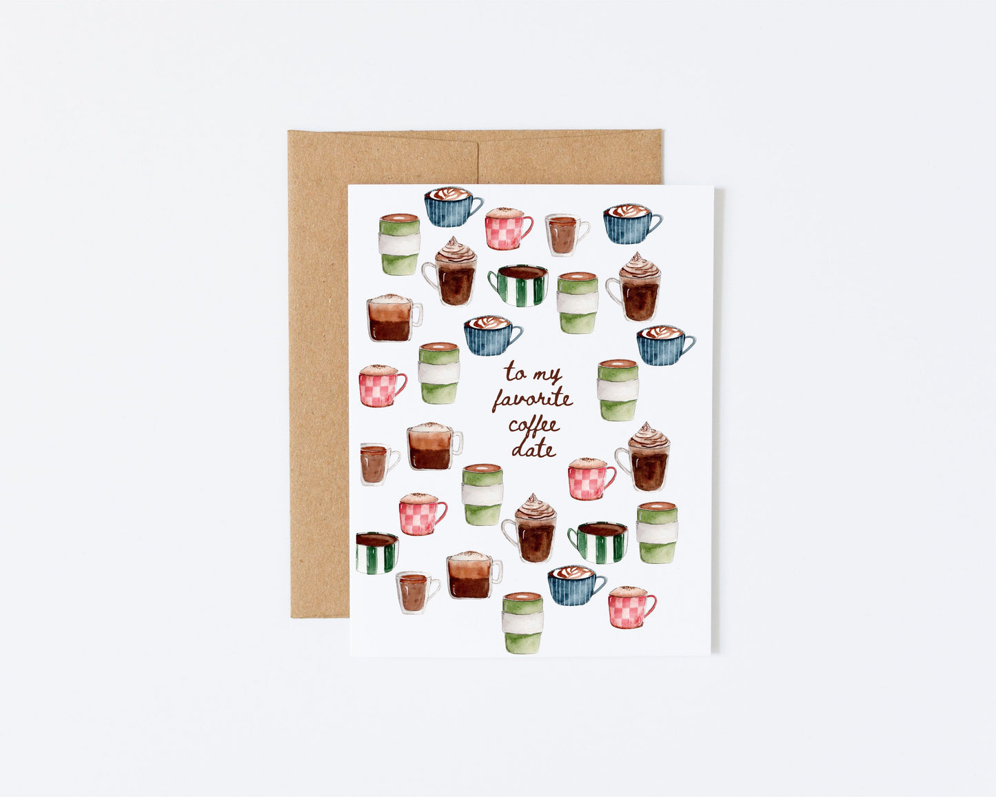 Coffee Date Greeting Card