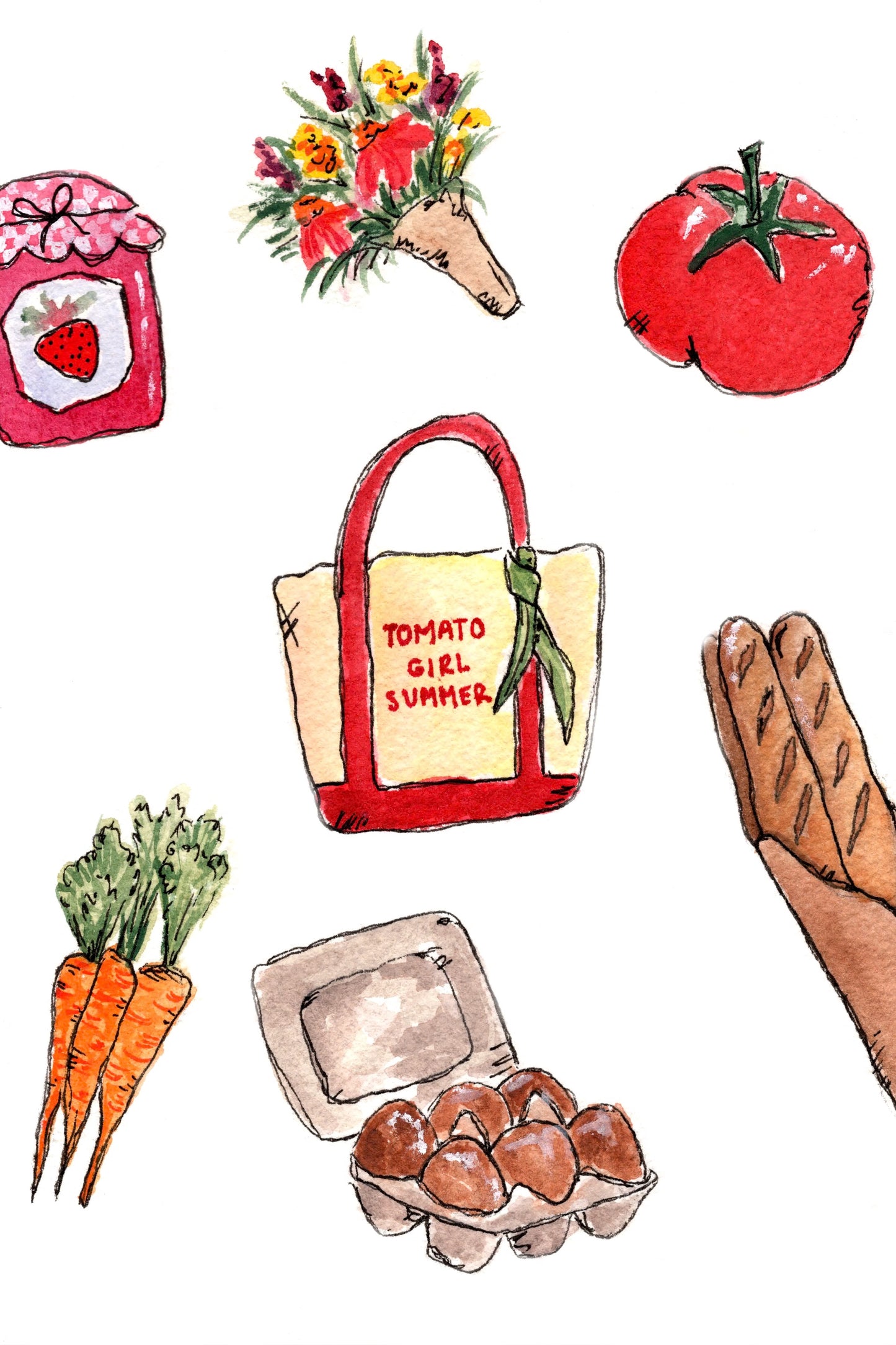 Tomato Girl Summer